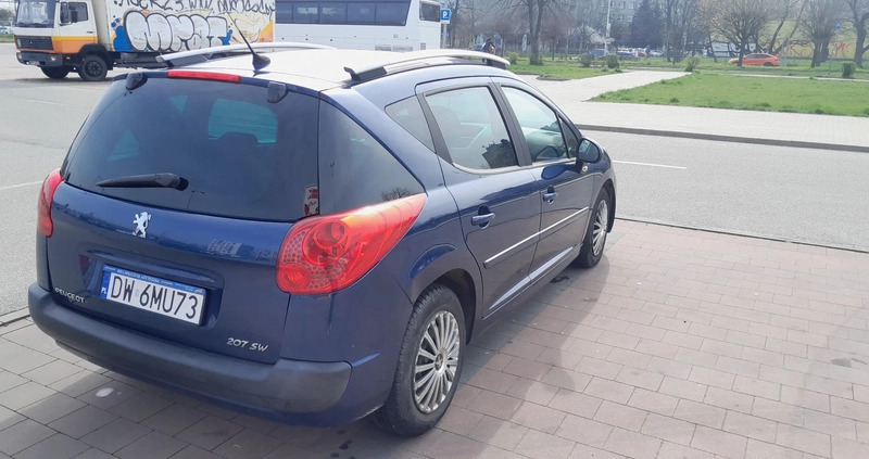 Peugeot 207 cena 12500 przebieg: 215470, rok produkcji 2010 z Wrocław małe 301